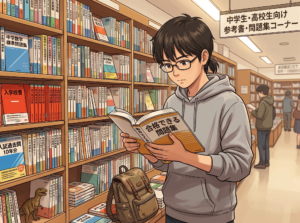 基礎から分からないというので、本人が本屋さんで色々見て決めました。